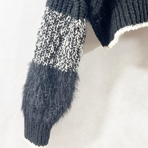 Free People Sunbrite Mock Neck Crop Sweater Size Small - Picture 6 of 8